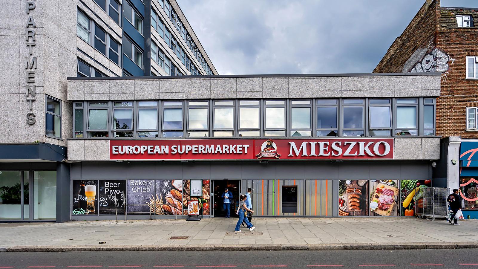 Supermarket Miezko, Unit 2-4 Norwich House,<br>Streatham High Road (A23)<br>London<br>SW16 1DS